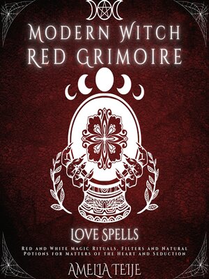 cover image of Modern Witch Red Grimoire--Love Spells